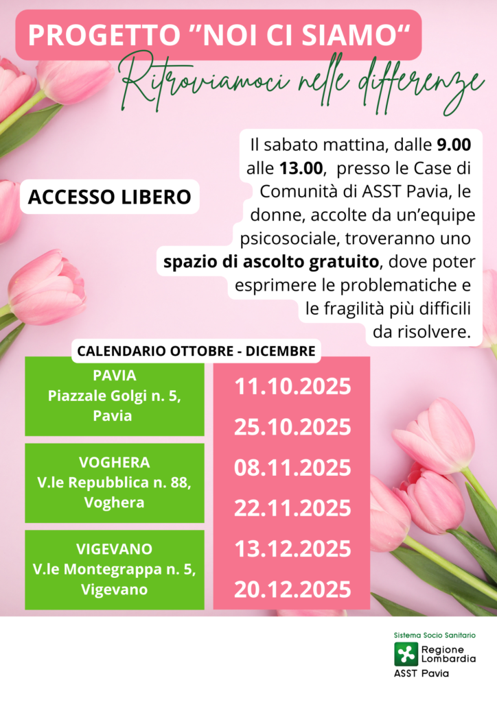 PROGETTO “NOI CI SIAMO”: RITROVIAMOCI NELLE DIFFERENZE