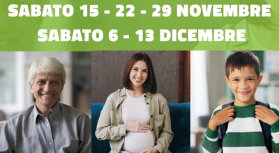 CASE DI COMUNITA’ SUL TERRITORIO PAVESE: VACCINAZIONI ANTINFLUENZALI DEL SABATO