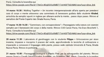 Co-Housing e Caring tra generazioni – il programma del mese di MARZO 2026