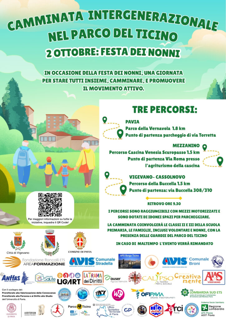 Festa dei Nonni – le iniziative del 2 e 3 ottobre 2026