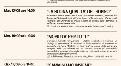 Co-Housing e Caring tra generazioni il Programma SETTEMBRE 2026